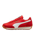 Puma Easy Rider Vintage Women’s Shoe with suede leather overlays, slim retro profile and low heel, casual lifestyle sneaker in leather and textile blend
