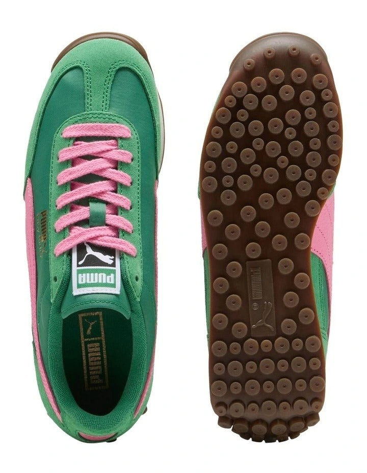 Puma Easy Rider Vintage Shoe, green and pink colourway, product view 13
