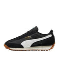Puma Easy Rider Vintage Women’s Shoe with suede leather overlays, slim retro profile and low heel, casual lifestyle sneaker in leather and textile blend