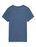 Puma Tad Essential Heather Tee for men in heather design, lightweight recycled polyester training t-shirt with dryCELL moisture-wicking technology and chest logo