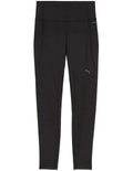 Puma Cloudspun High Waist Full Length Tight in recycled polyester blend, soft stretch workout leggings with high-rise fit and side pocket