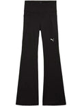 Puma Wardrobe Essentials Sweatpants high-rise bootcut with dryCell technology, recycled polyester, and side pockets