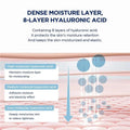 Hydrating mist with Centella and hyaluronic acid for glowing skin