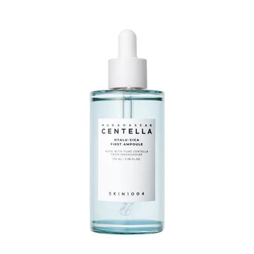SKIN1004 Madagascan Centella Hyalu-Cica First Ampoule bottle on a white background
