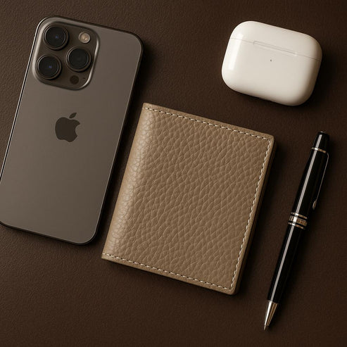 Leather Card Holder slim leather wallet