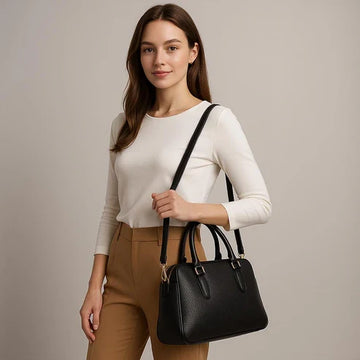 Leather Office Bag for Professionals – LeatherLuxe