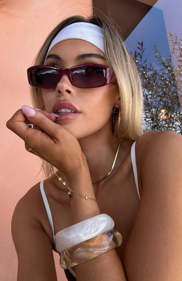 Tash Headband White | Stylish Women's Hair Accessory