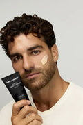 The Six Pack Men’s Complete Skincare Set featuring cleanser, moisturizer, exfoliator, serum, eye cream, and face mask for men’s daily grooming and skincare routine.