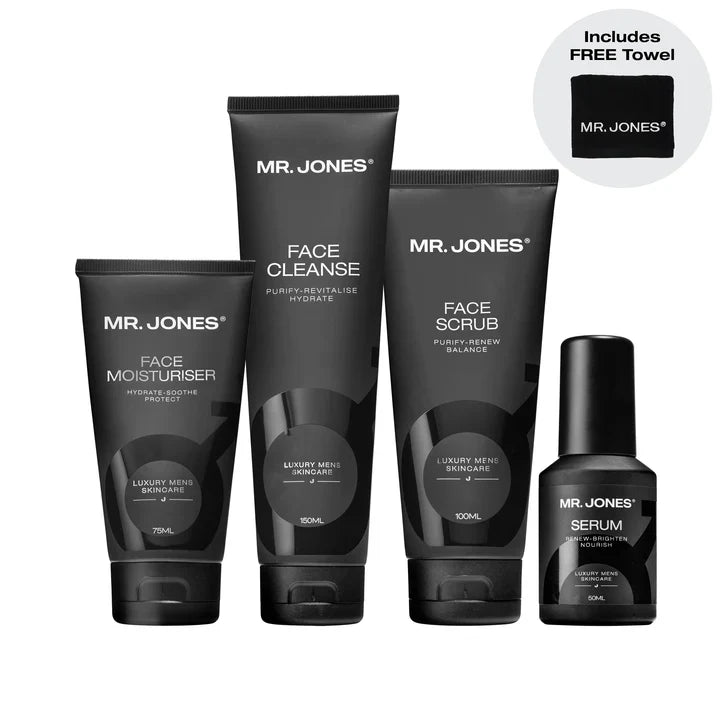 Mens Face Skincare Set by Mr Jones