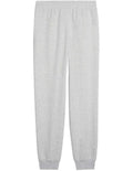 Puma Ess No. 1 Logo Sweatpants with rib waistband in cotton and recycled polyester blend – comfortable casual loungewear for men and women