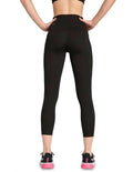Puma W Train All Day Essential High Waist Tight for women in black, 7/8 length workout leggings with dryCELL technology and flatlock stitching
