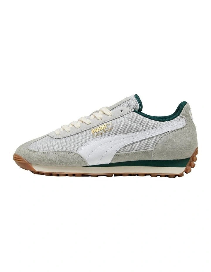 Puma Easy Rider Elevated Women’s Shoe low heel leather textile retro style vintage sneakers