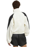 Adidas Stadium Track Top with recycled polyester cotton blend, zip pockets, and 3 Bar Logo