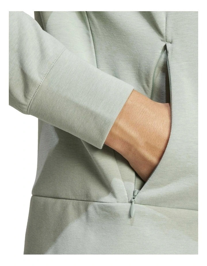 Adidas Training Full-Zip Hooded Sweatshirt, view 5