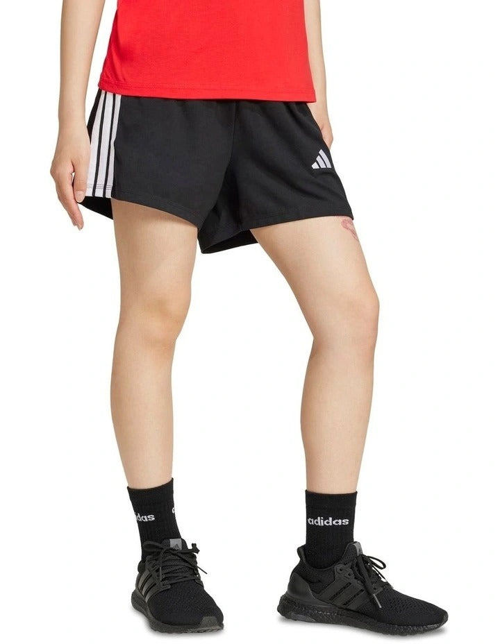 Adidas Essentials 3-Stripes Cotton Shorts, view 3