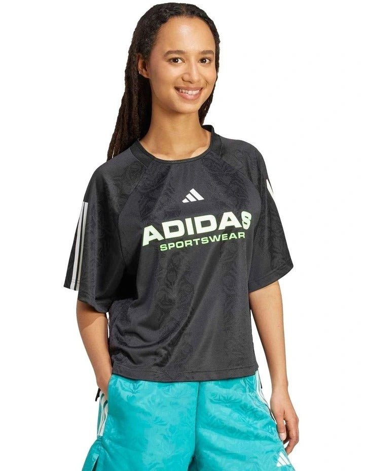 Adidas Tiro x Common Goal Jacquard Tee, product image 3