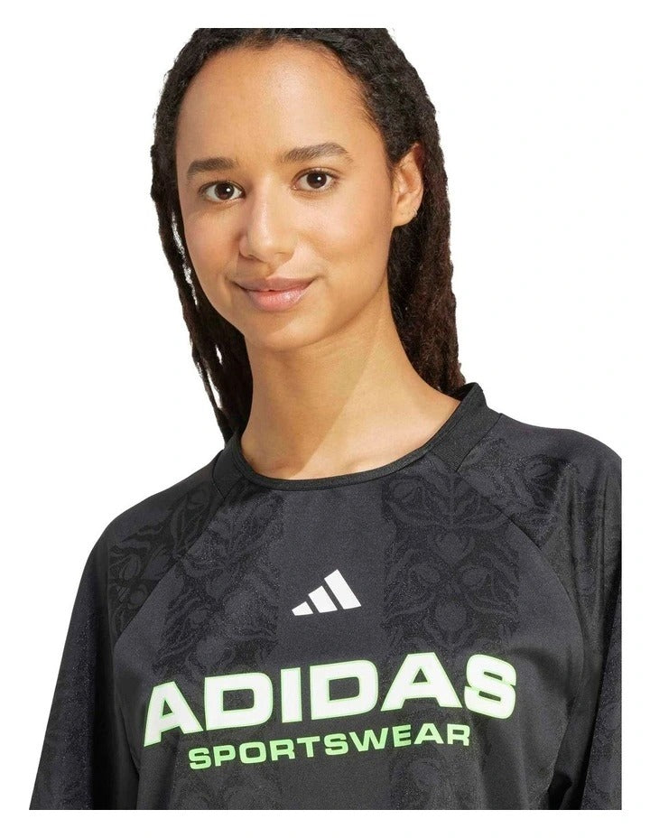 Adidas Tiro x Common Goal Jacquard Tee, view 4