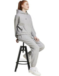 Adidas All SZN Fleece Loose Joggers in cotton and recycled polyester, soft fleece pants with elastic waist and hem, side pockets, and relaxed fit for everyday comfort.