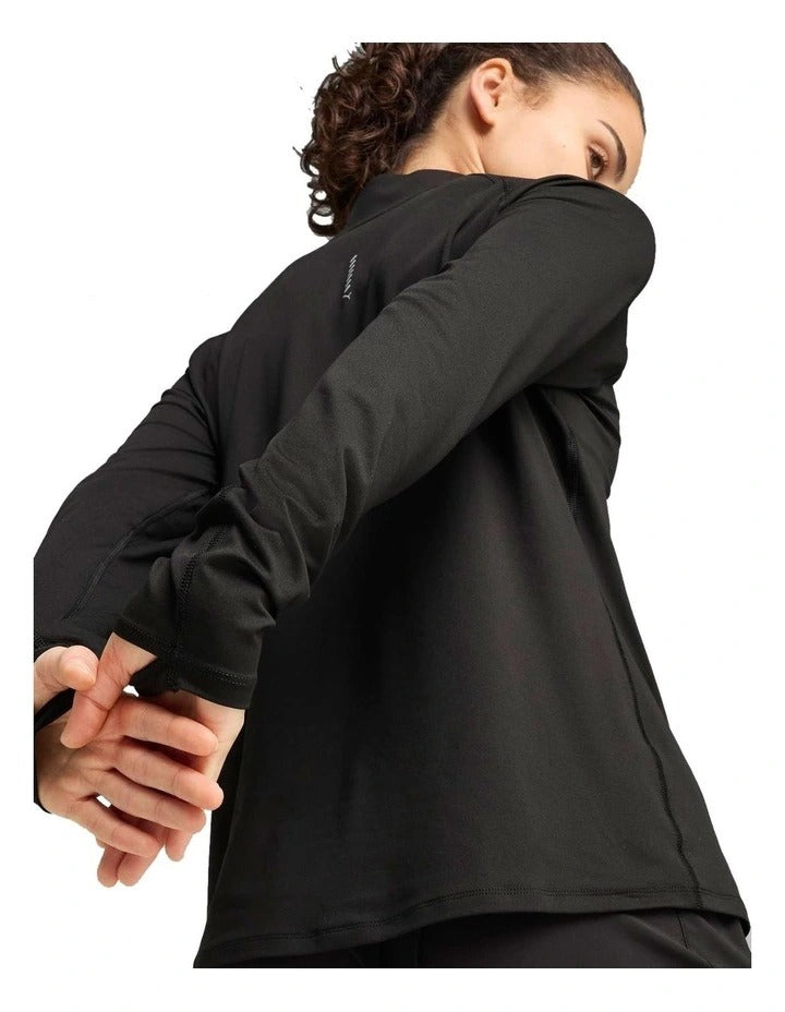 Puma Run Velocity Cloudspun 1/4 Zip Sweater, view 4