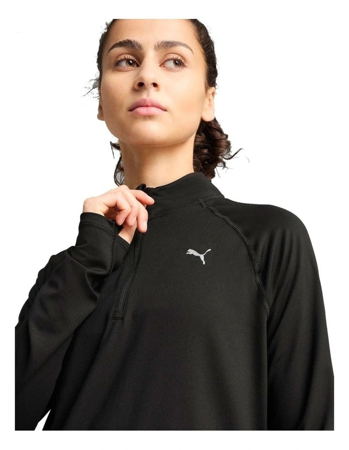 Puma Run Velocity Cloudspun 1/4 Zip Sweater, view 5