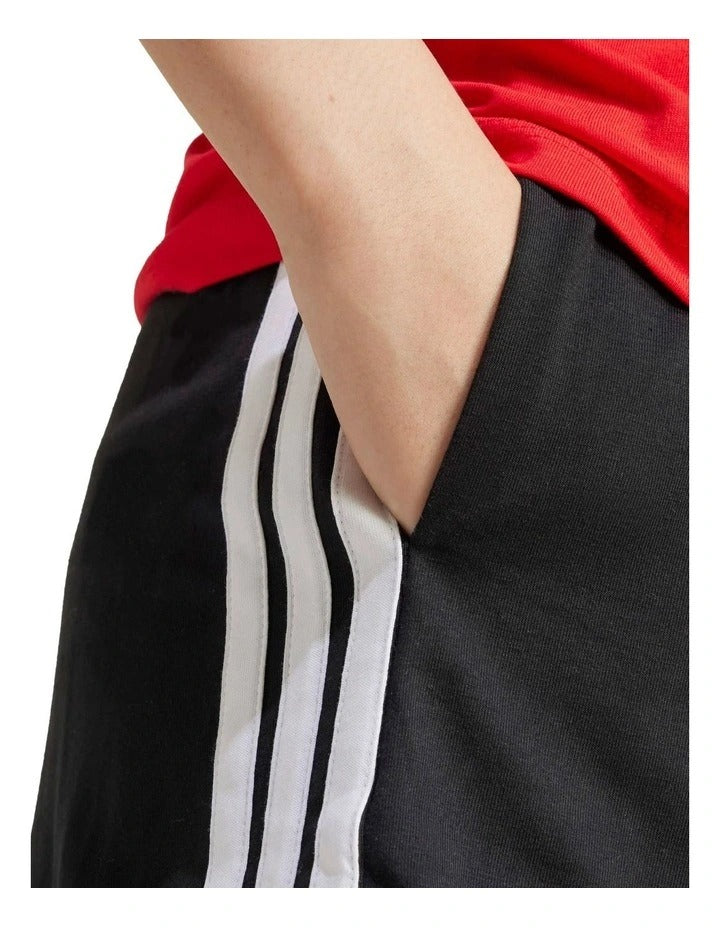 Adidas Essentials 3-Stripes Cotton Shorts, view 5