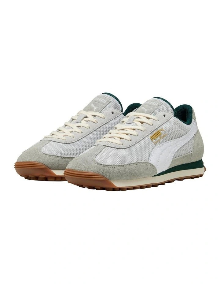 Puma Easy Rider Elevated Women’s Shoe low heel leather textile retro style vintage sneakers