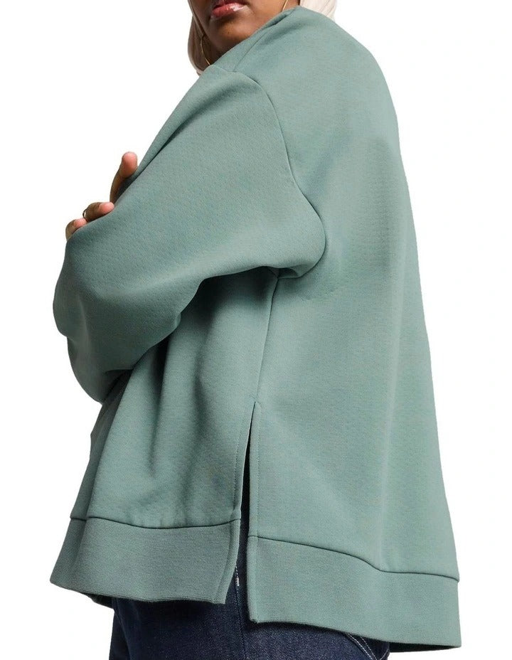 Puma Wardrobe Essentials Oversized Crew, view 5