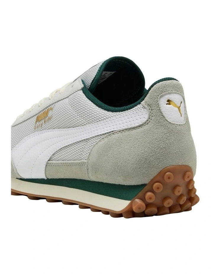 Puma Easy Rider Elevated Women’s Shoe low heel leather textile retro style vintage sneakers