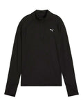 Puma Run Velocity Cloudspun 1/4 Zip Sweater for men and women, lightweight, breathable, moisture-wicking performance top