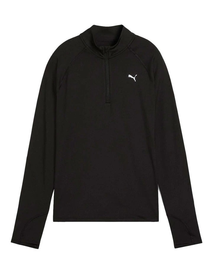 Puma Run Velocity Cloudspun 1/4 Zip Sweater, view 6