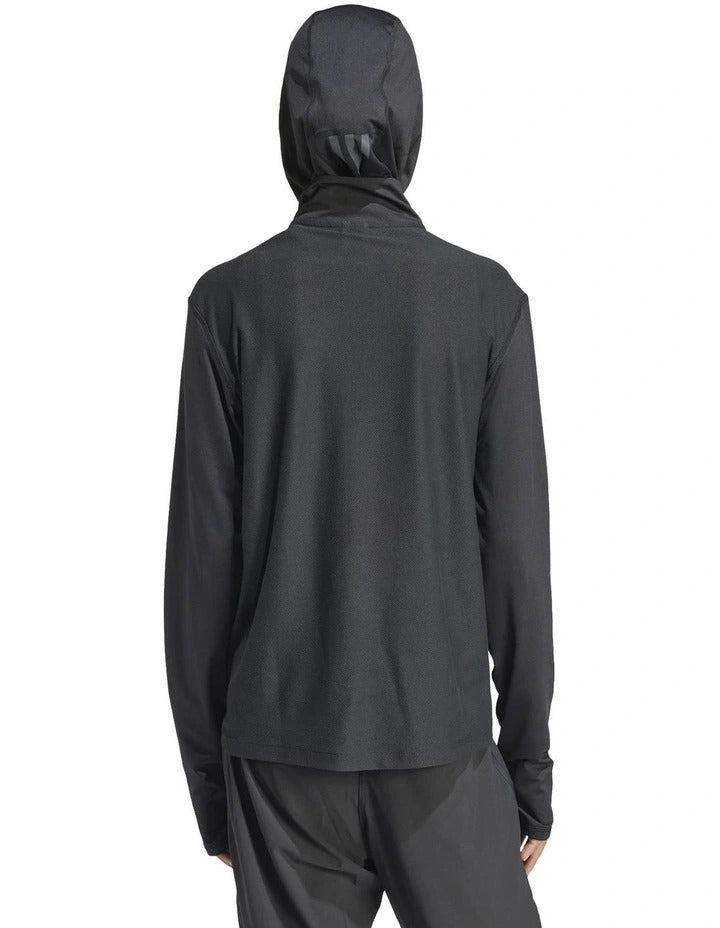 Adidas Own the Run Half-Zip Jacket, view 2