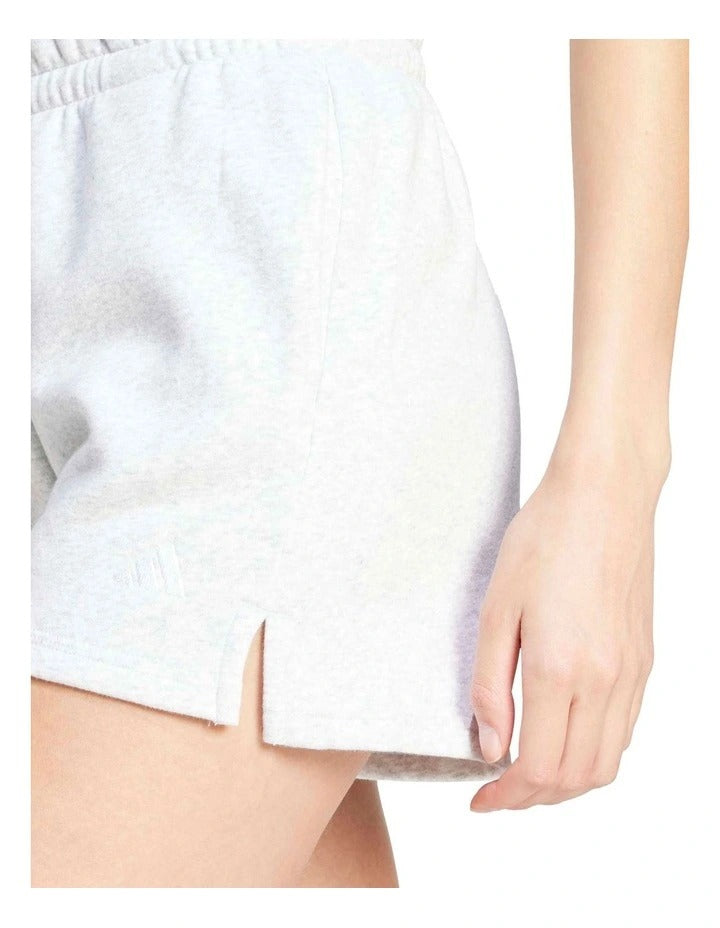 Adidas Essentials Small Logo Feel Cozy Shorts, view 5