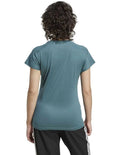 Adidas AeroReady Train Essentials Minimal Branding V-Neck Tee for men – lightweight recycled polyester training t-shirt with moisture-wicking technology and minimalist 3 Bar Logo