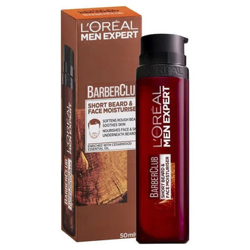 L'Oreal Men Expert Short Beard Moisturiser 50ml – softens beard and hydrates skin