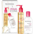 Bioderma Sensibio Micellar Power Double Cleanse Gift Set XMAS 2024 for sensitive skin — includes micellar water and cleansing oil.