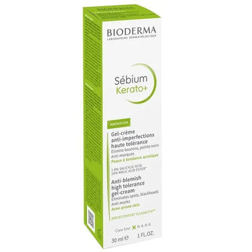 Bioderma Sébium Kerato+ acne cream for oily, acne-prone skin 30ml