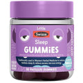 Little Swisse Sleep Gummies for kids with chamomile to support restful sleep.