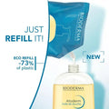 Bioderma Atoderm Ultra-Nourishing Shower Oil Cleanser Eco Refill 1L — hydrating, soothing body wash for dry, sensitive skin.