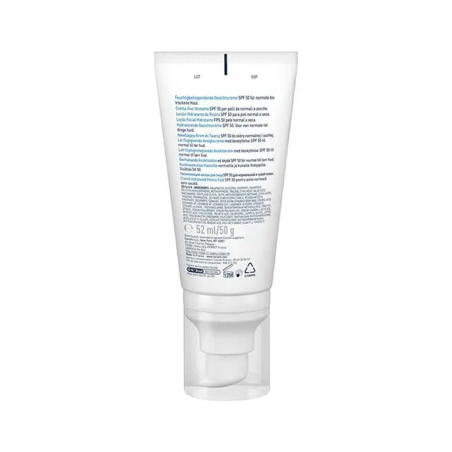 CeraVe SPF 50 face moisturiser with ceramides and hyaluronic acid