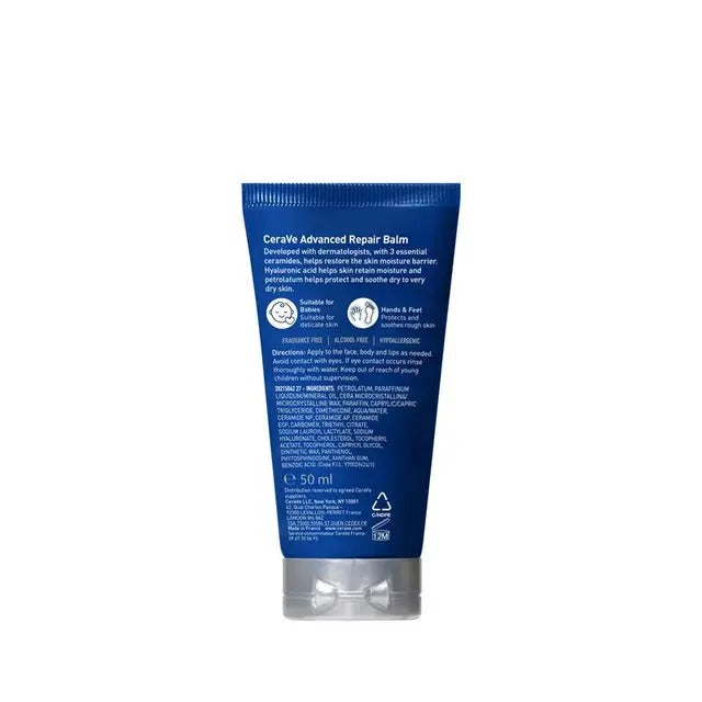 CeraVe Advanced Repair Balm 50ml for dry and rough skin hydration