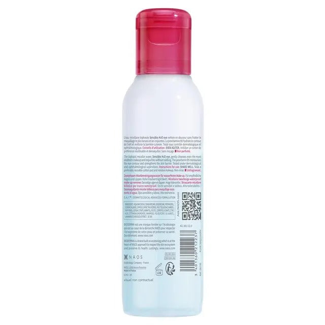 Bioderma Sensibio H2O Eye Makeup Remover 125ml for Sensitive Skin