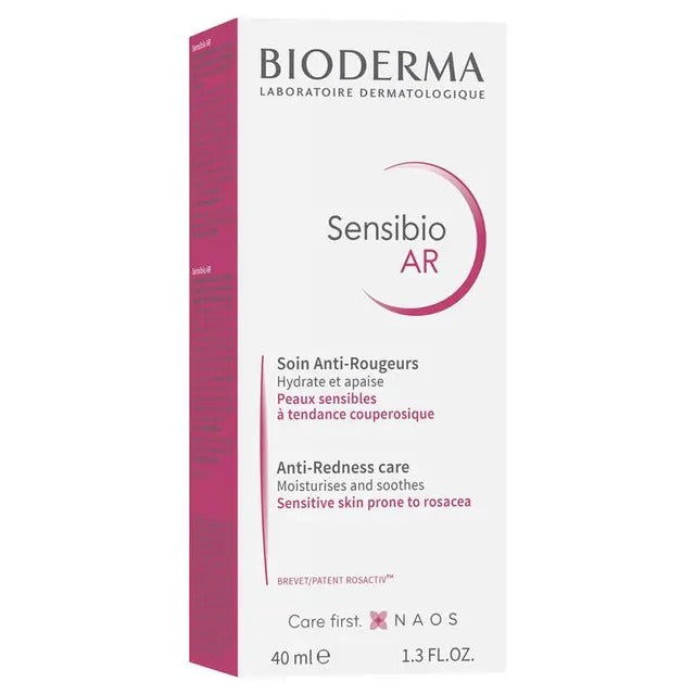 Bioderma Sensibio AR anti-redness cream for sensitive, rosacea-prone skin 40ml