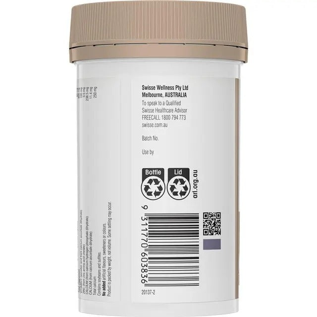 Swisse High Strength Magnesium Powder Berry 180g – supports muscle health and energy.
