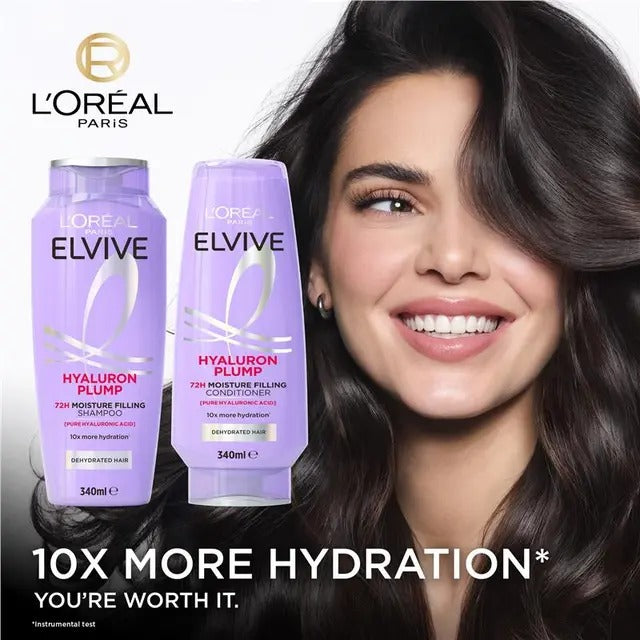 L’Oreal Elvive Hyaluron Plump Shampoo 340ml