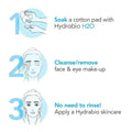 Bioderma Hydrabio H2O Micellar Water 100ml – Hydrating cleanser for dehydrated, sensitive skin.