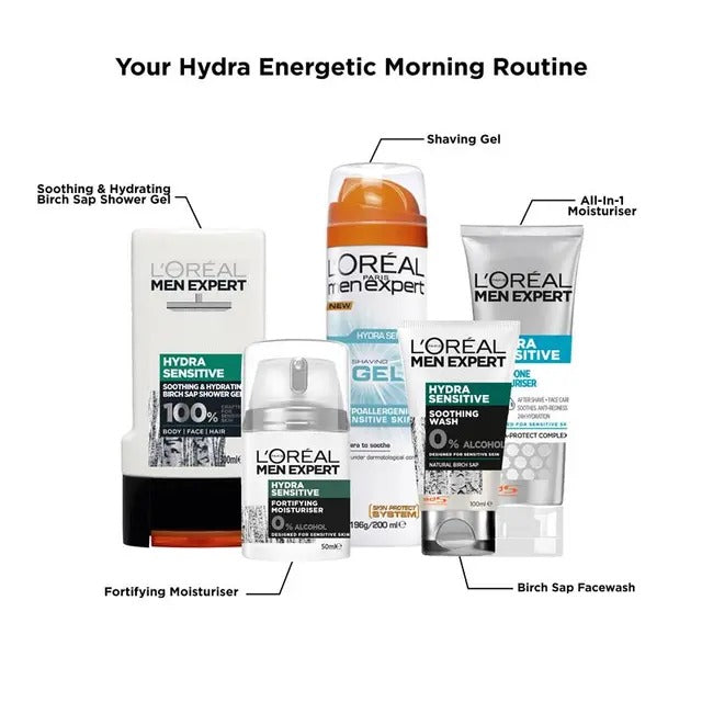 L'Oreal Men Expert Hydra Sensitive After Shave Balm 125ml for sensitive skin