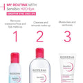 Bioderma Sensibio H2O Eye Makeup Remover 125ml for Sensitive Skin