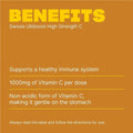 Swisse High Strength Vitamin C 1000mg 250 Tablets for immune and skin health.