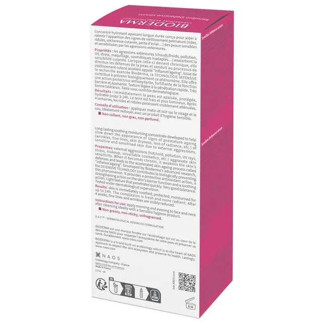 Bioderma Sensibio Defensive Serum 30ml for sensitive skin