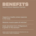 Swisse Ultiboost Magnesium Glycinate 120 Tablets for muscle relaxation and stress support.